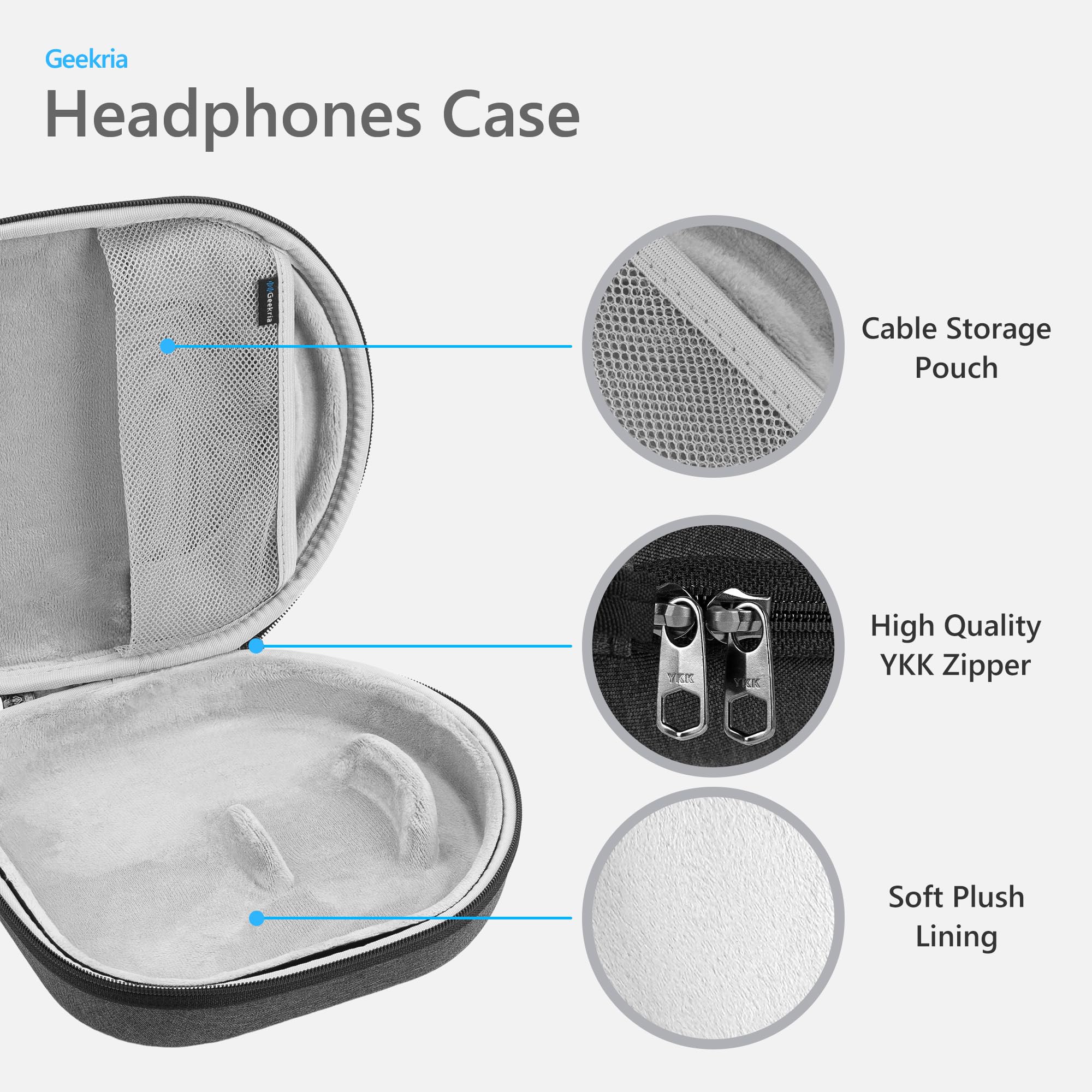 Amazon.com: Geekria Shield Headphones Case Compatible with Bang