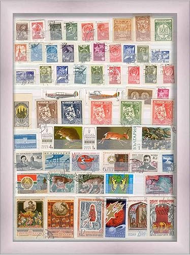 8x10 Silver Shadowbox Frame - Shadow Box Frame Interior Size 8x10 by 2 Inches Deep - Silver Frame Is Made to Display Items Up To 1.75 Inches Deep!