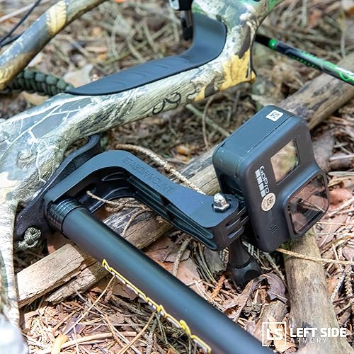 Miniatura 3 de Left Side Armory  StaBowMount - Soporte GoPro para arco - Soporte GoPro con tiro con arco - Captura tus momentos emocionantes mientras haces arco