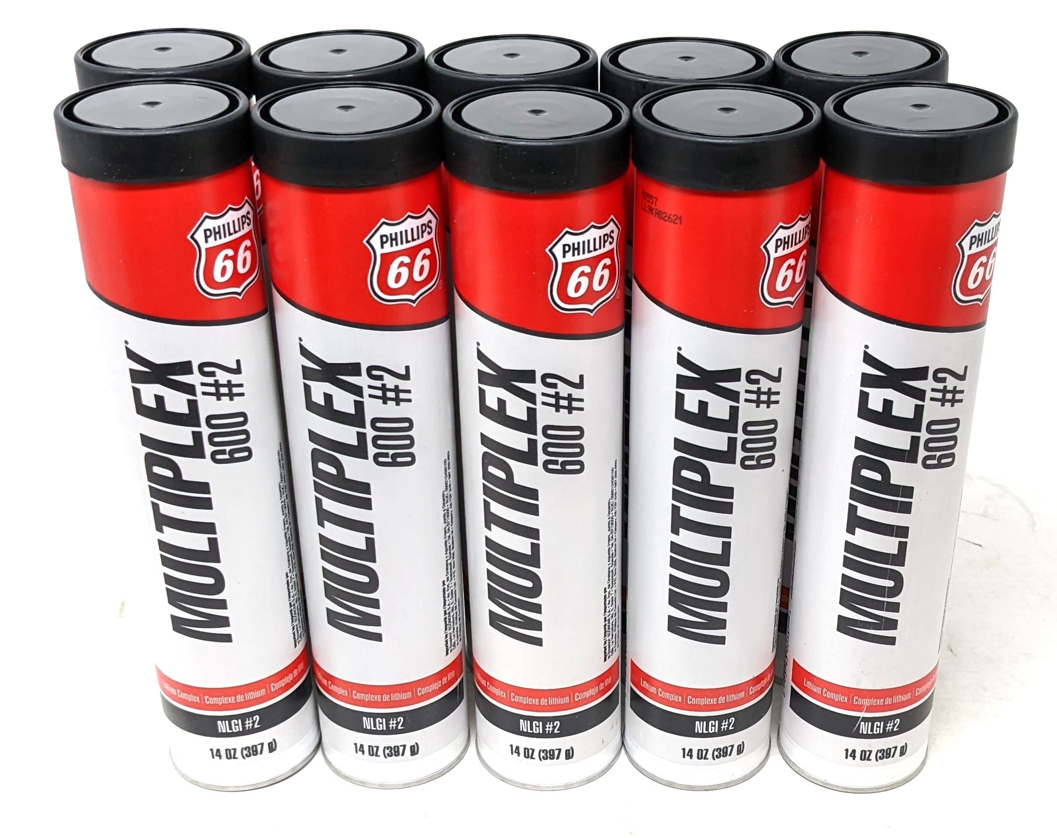 phillips 66 (case of 10) multiplex 6 14oz grease tube 1082357