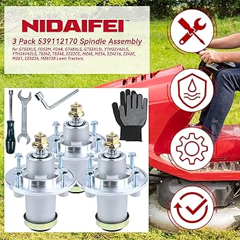 Amazon.com : NIDAIFEI 3 Pack Greased 539112170 Mandrel Assembly