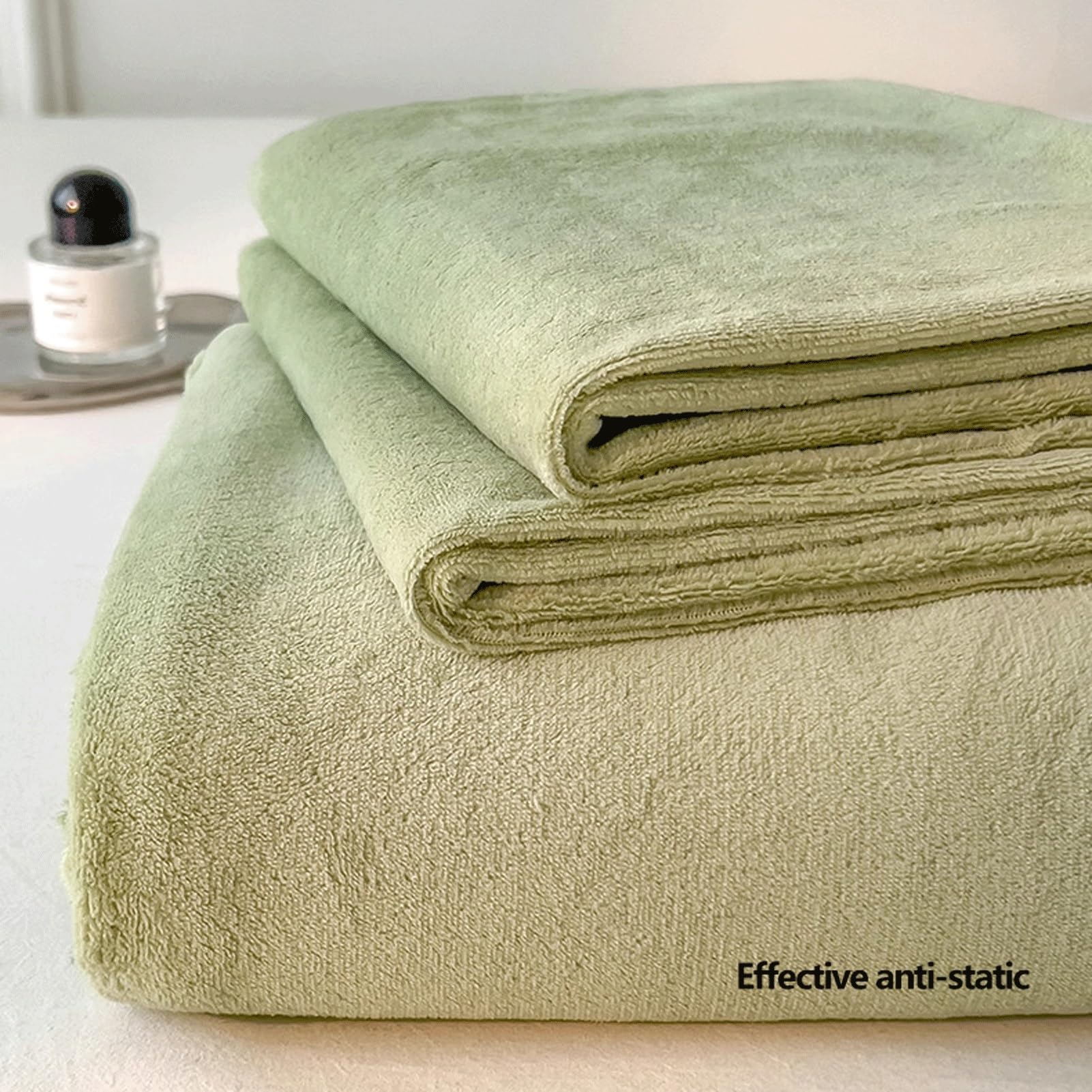 Weiches Plüsch Flanell Bettlaken 200x230 230x250 Kuschelig Warmes Betttuch Flauschiges Samt Fleece Laken ohne Gummizug for den Herbst und Winter(Navy Blue,200x230cm+48x74cm x2)