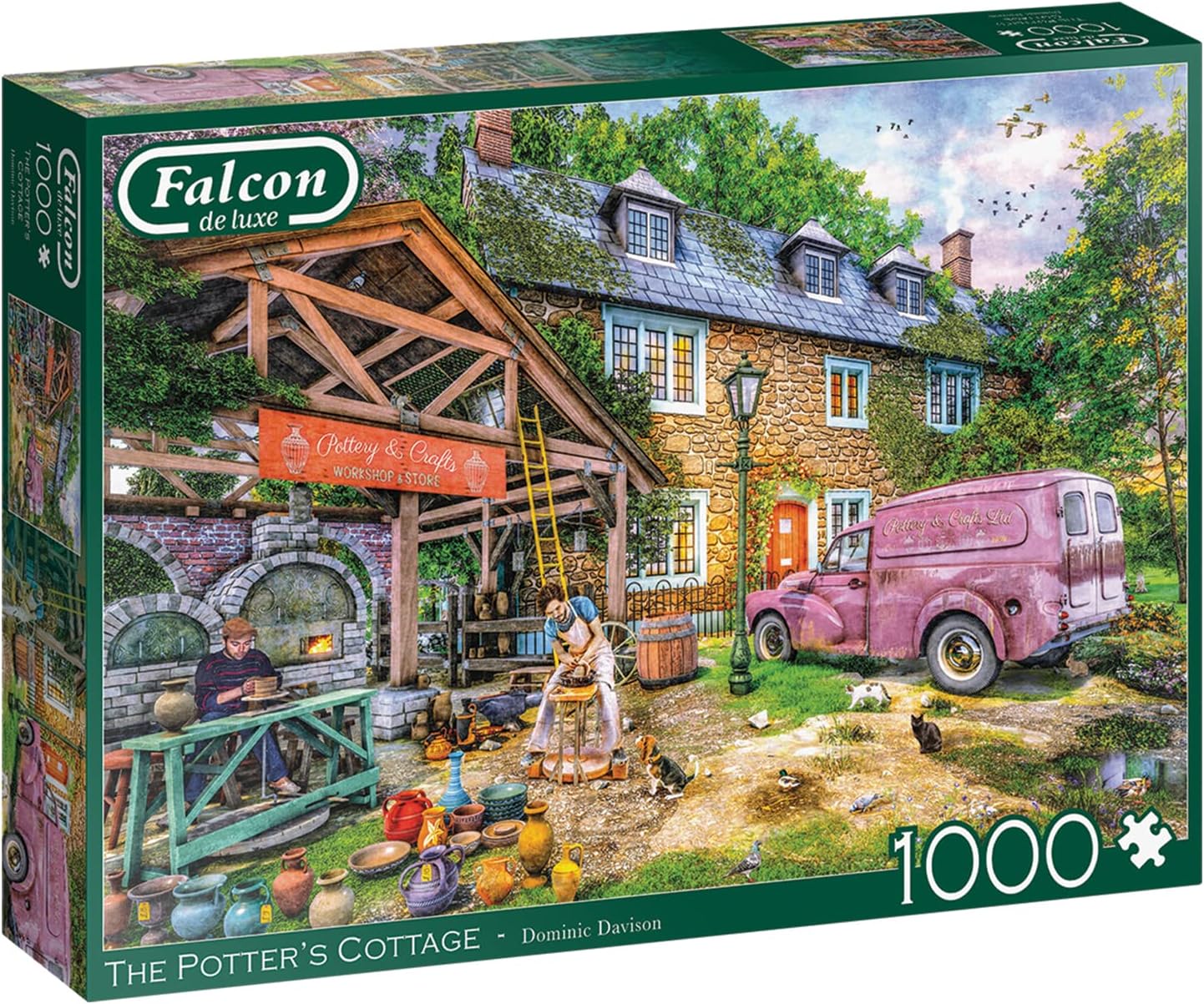 Jumbo, Falcon de luxe, Potters Cottage, Jigsaw Puzzles for Adults