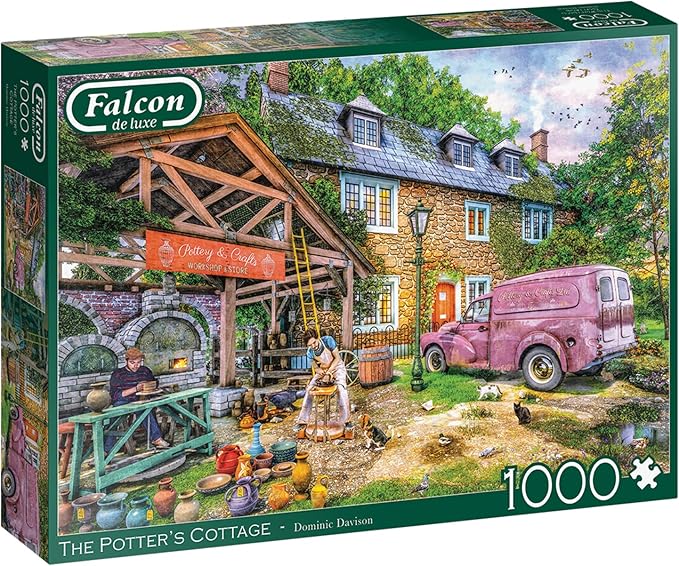 Jumbo, Falcon De Luxe - Autumn Hedgerow, Jigsaw Puzzles For Adults, 500-Piece