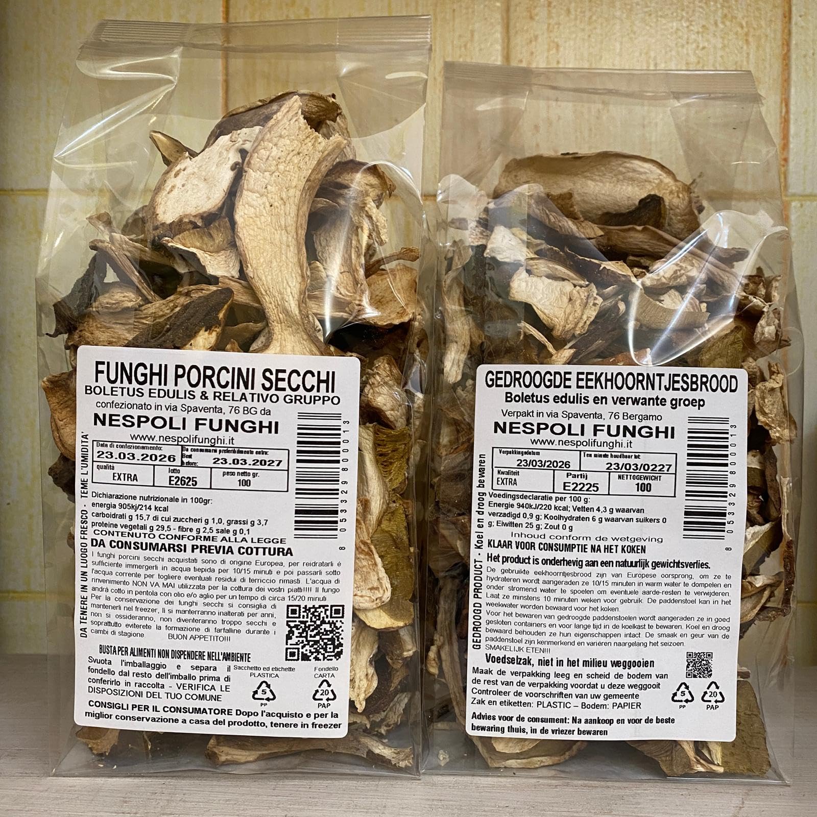 Boletus secos 100 g calidad extra – Setas gourmet