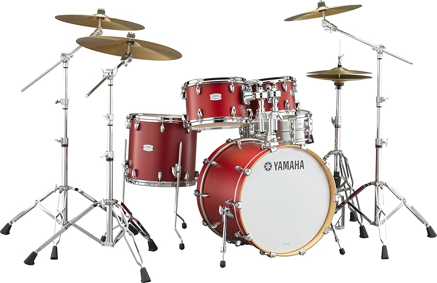 Amazon.com: Yamaha Tour Custom Maple 4pc Fusion Shell Pack