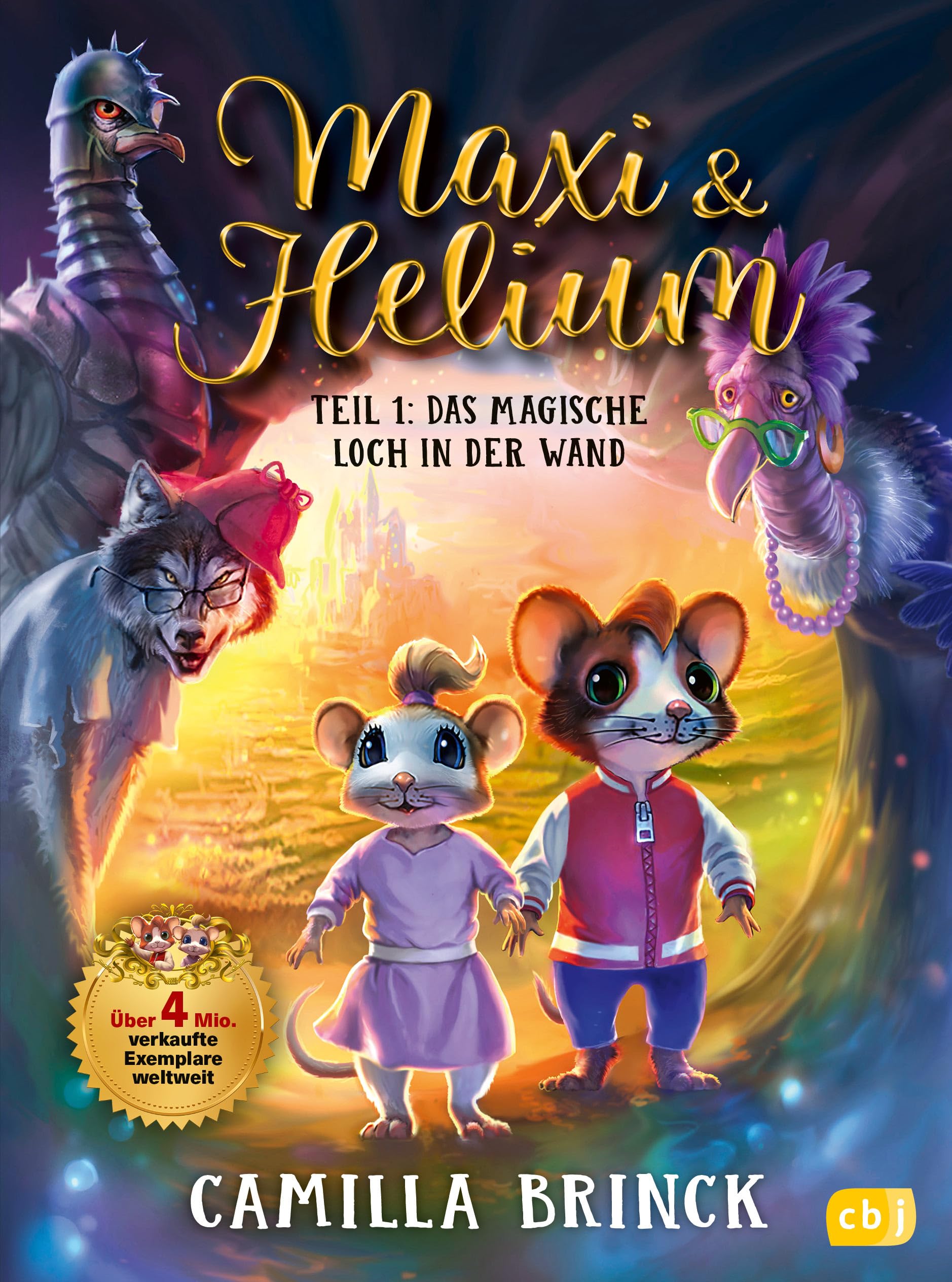 Maxi & Helium – Das magische Loch in der Wand: Spannendes Abenteuer mit vielen Illustrationen ab 6 Jahren
