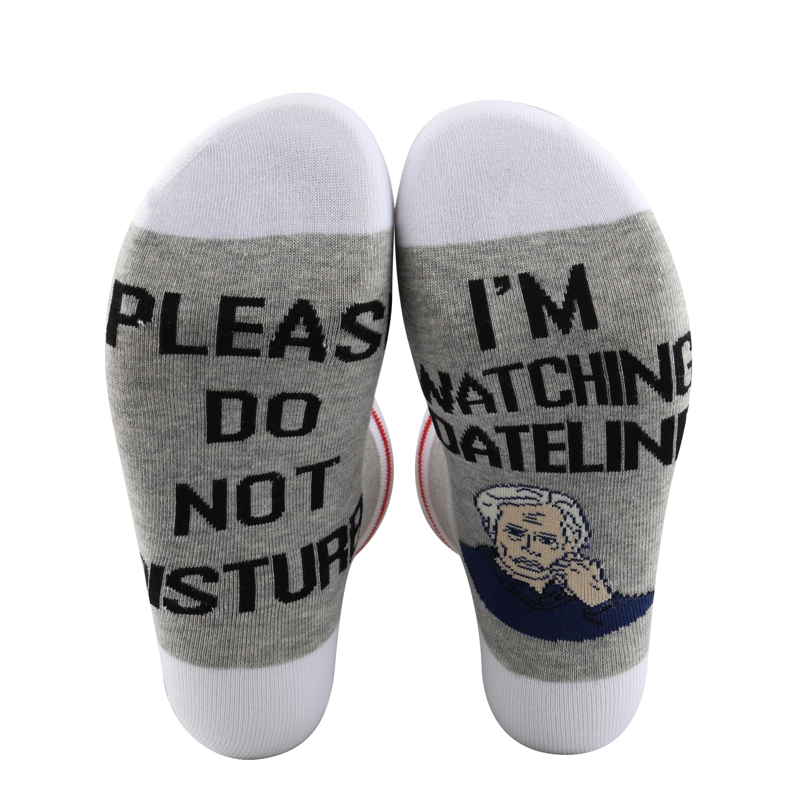 TSOTMO 2 Pairs Crime Show Gift Please Do Not Disturb I’m Watching Socks True Crime Lover Gift