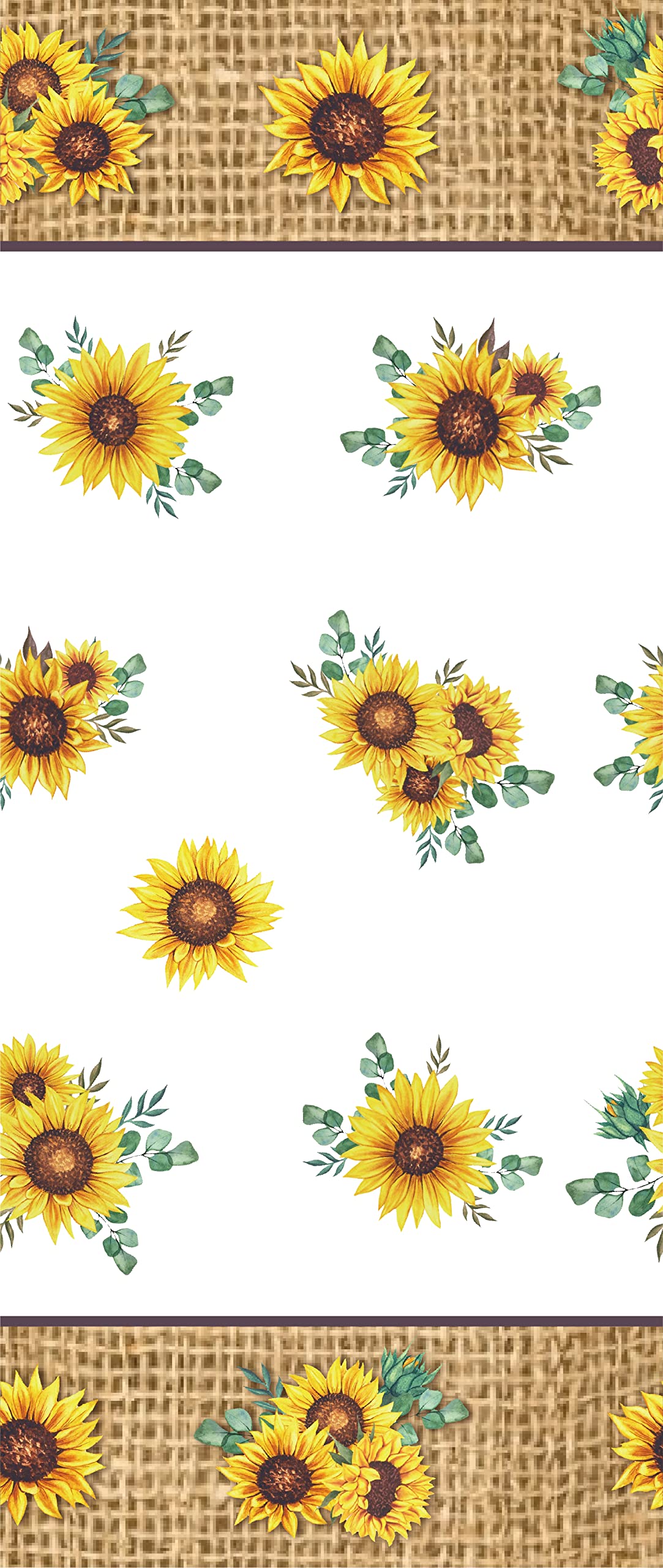 Sonnenblumen-Partydekoration Set – Für 20 Personen Mit Tellern, Bechern, Servietten & Tischdecke