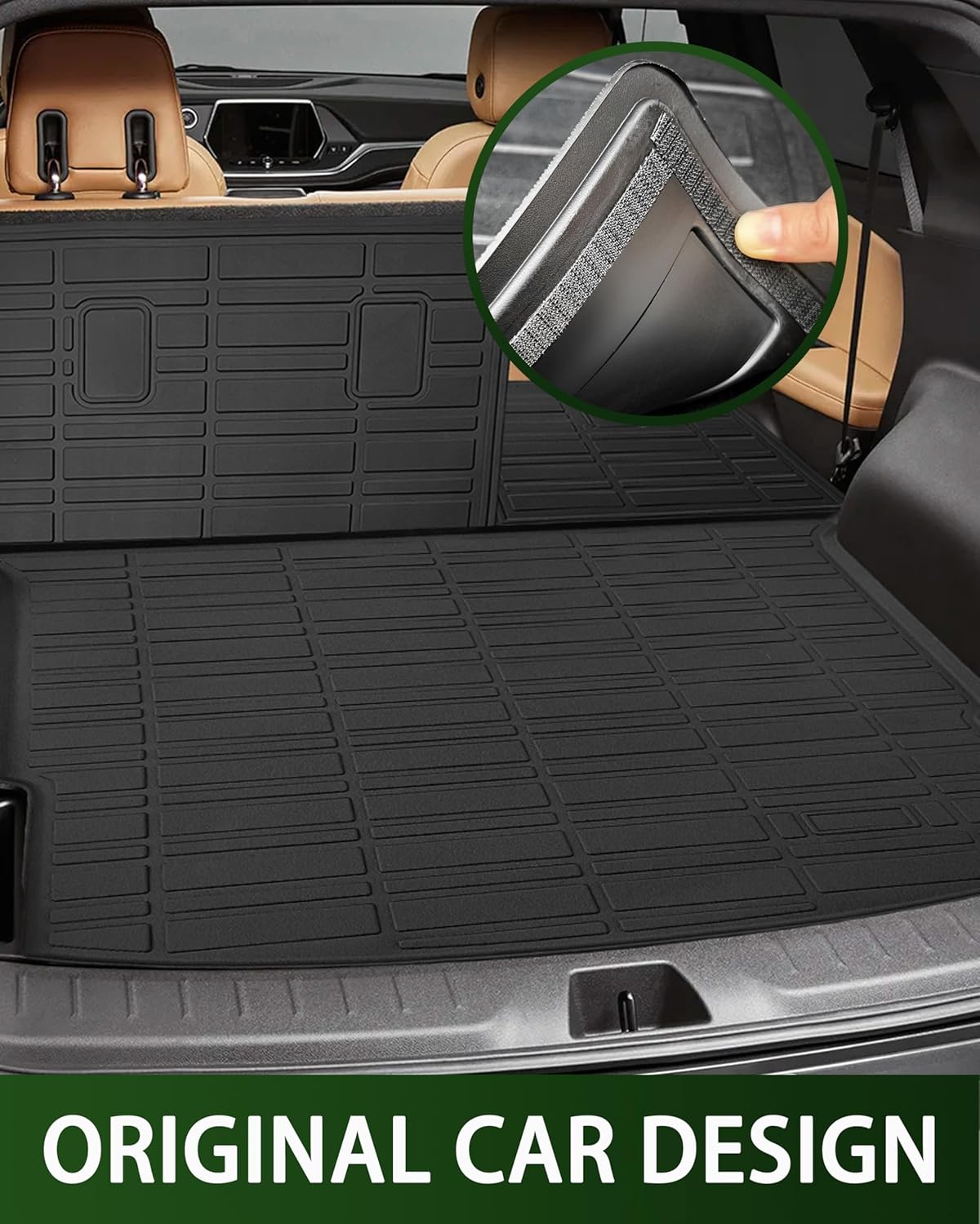 for 2019-2025 Chevy Chevrolet Blazer Accessories Cargo Liner Trunk Mat Cargo Mat Back Seat Cover Protector Backrest Mat Dog Liner