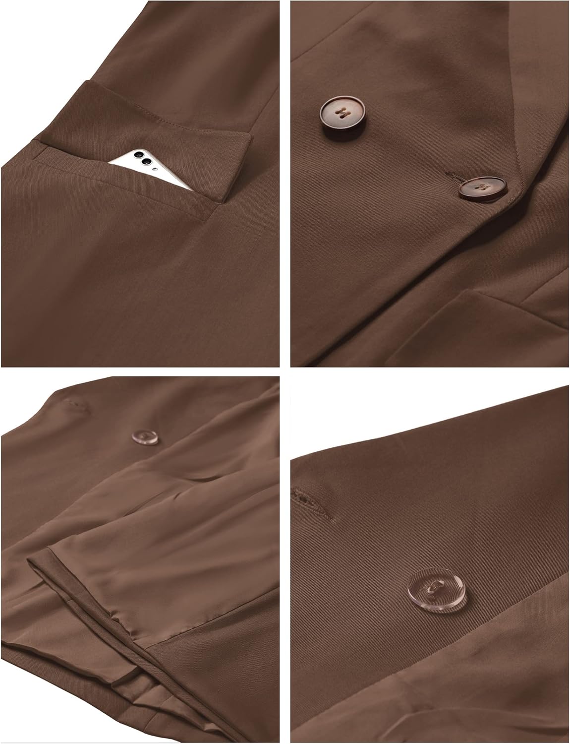 luvamia Blazer Jackets for Women Work Casual Office Long Sleeve Fashion Dressy Business Outfits