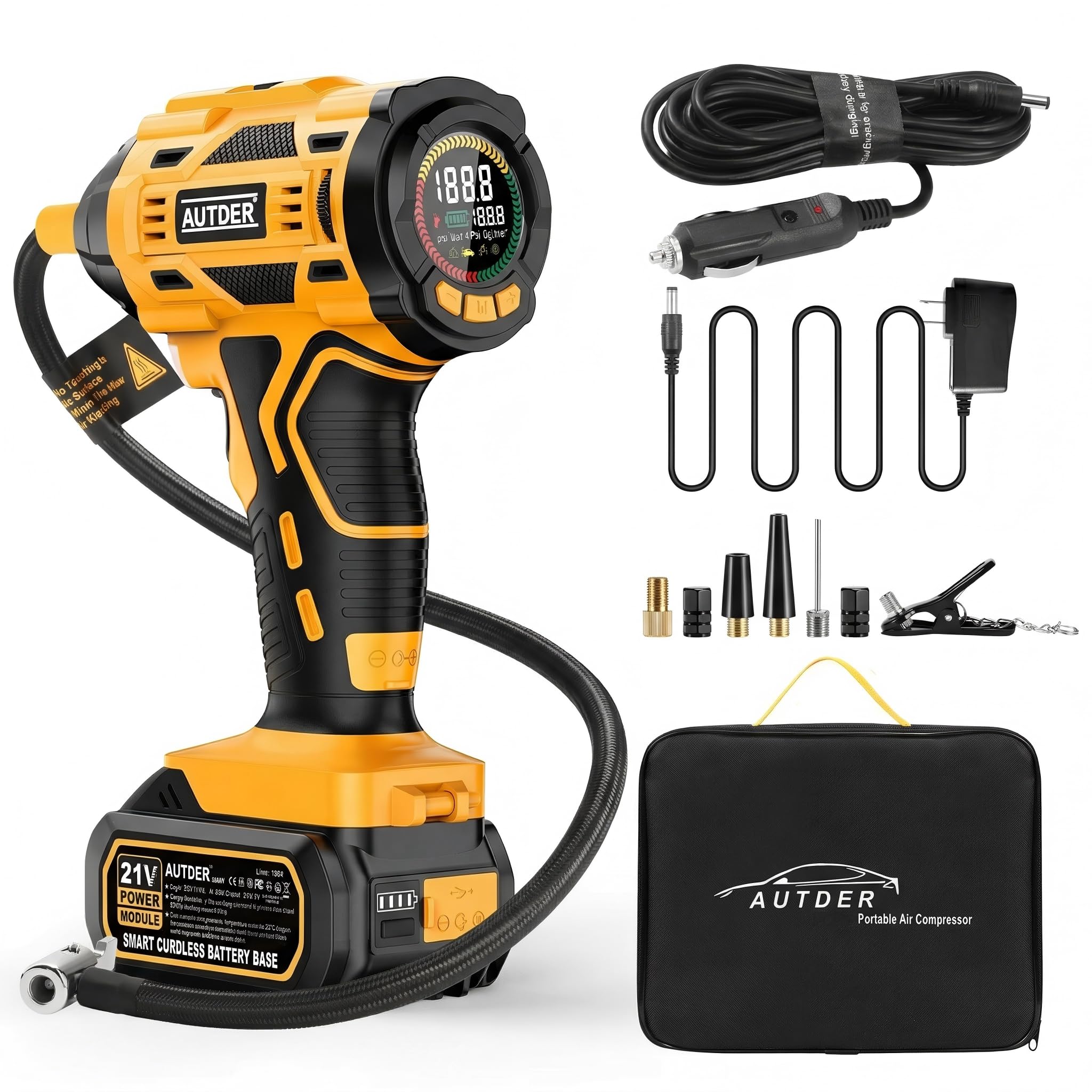 AUTDER AD380 Cordless Tire Inflator