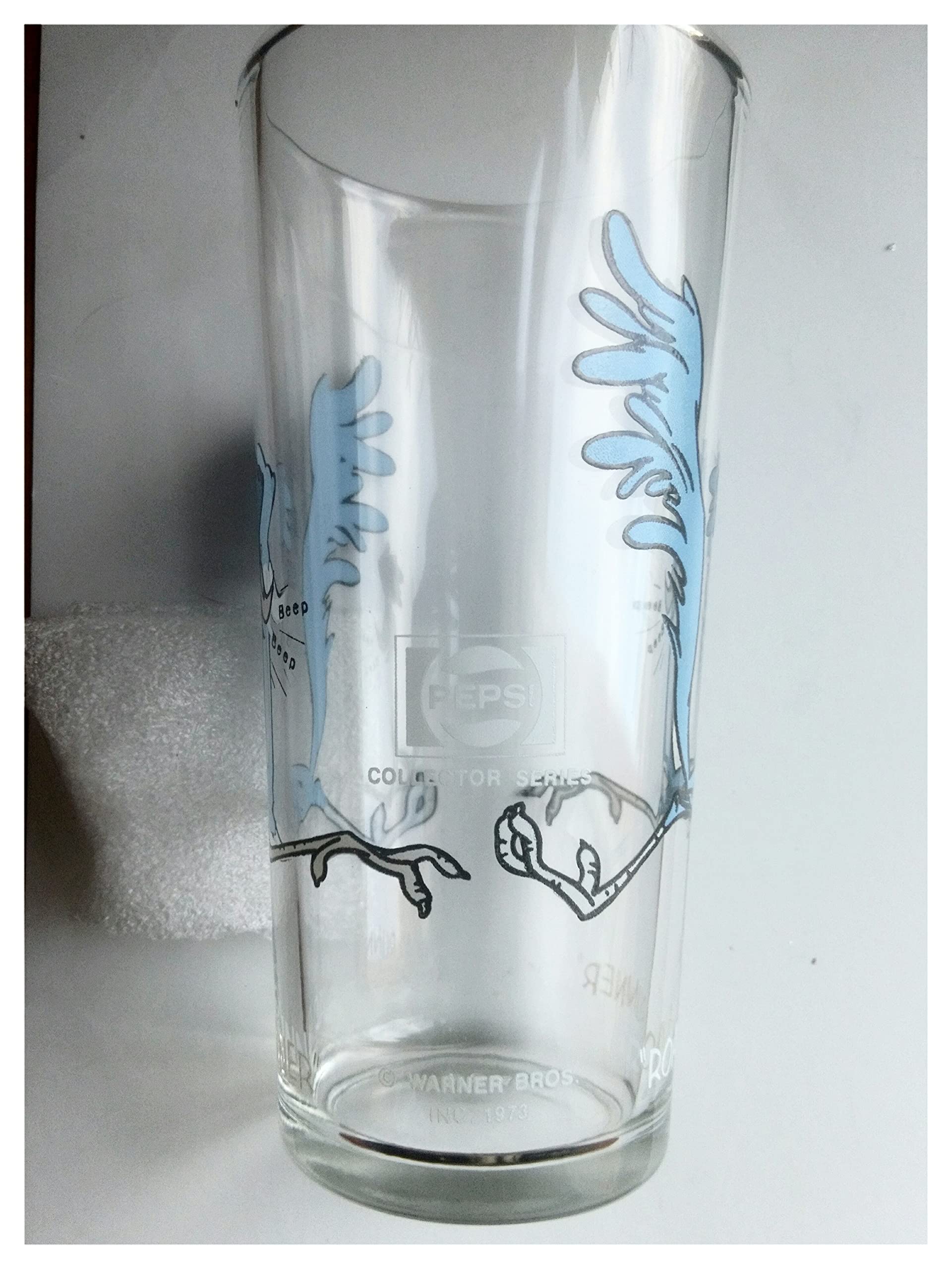 Amazon.com | Vintage 1973 Road Runner Collectors Glass Tumbler.: Tumblers &  Water Glasses