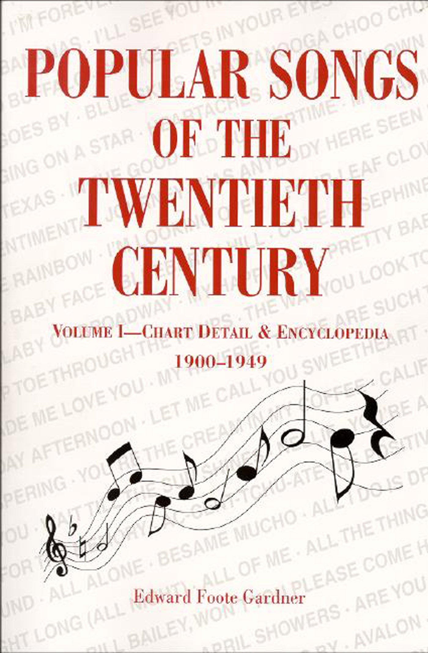 Popular Songs of the 20th Century: Chart Detail and Encyclopedia, 1900-1949