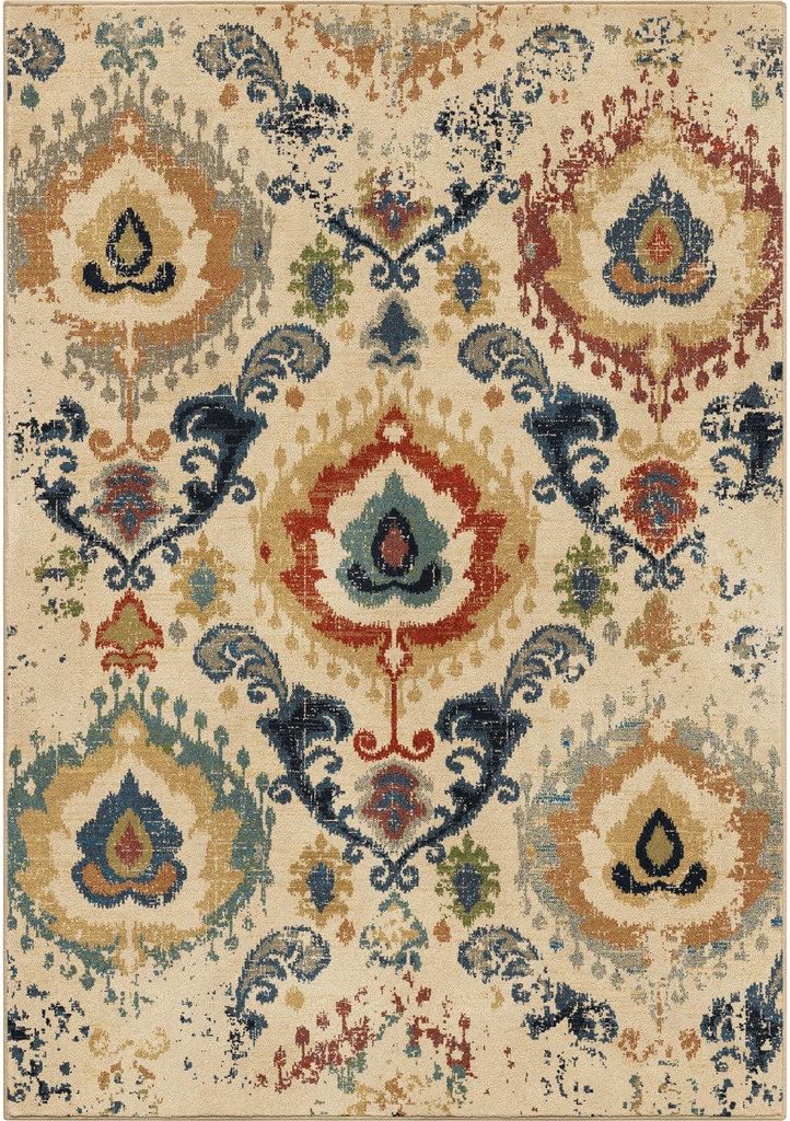 Orian Rugs Bohemian Distressed Trinidad Area Rug, 7'10" x