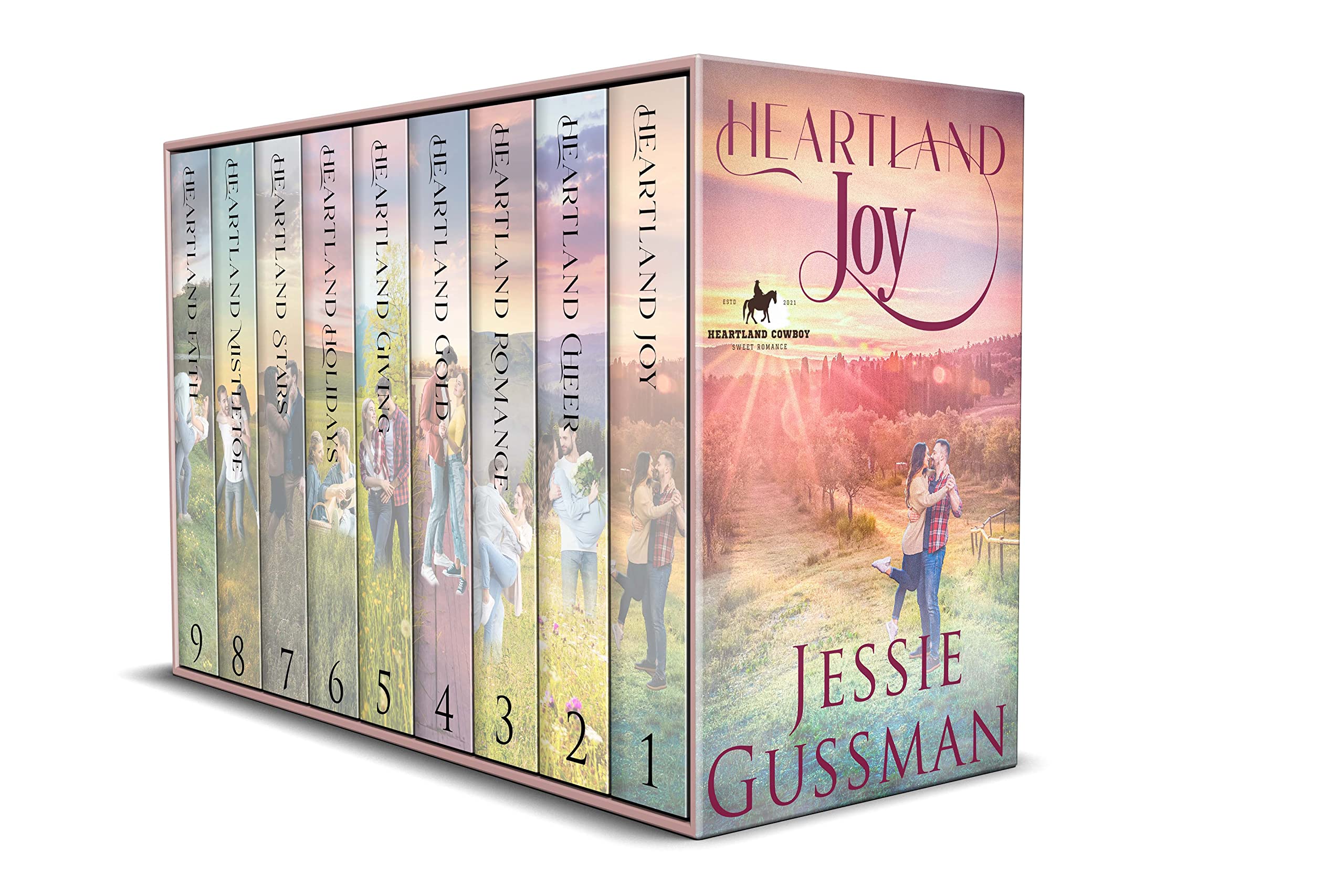 Heartland Cowboy Christmas Box Set Books 1-9 (Complete series set) (A Heartland Cowboy Christmas)