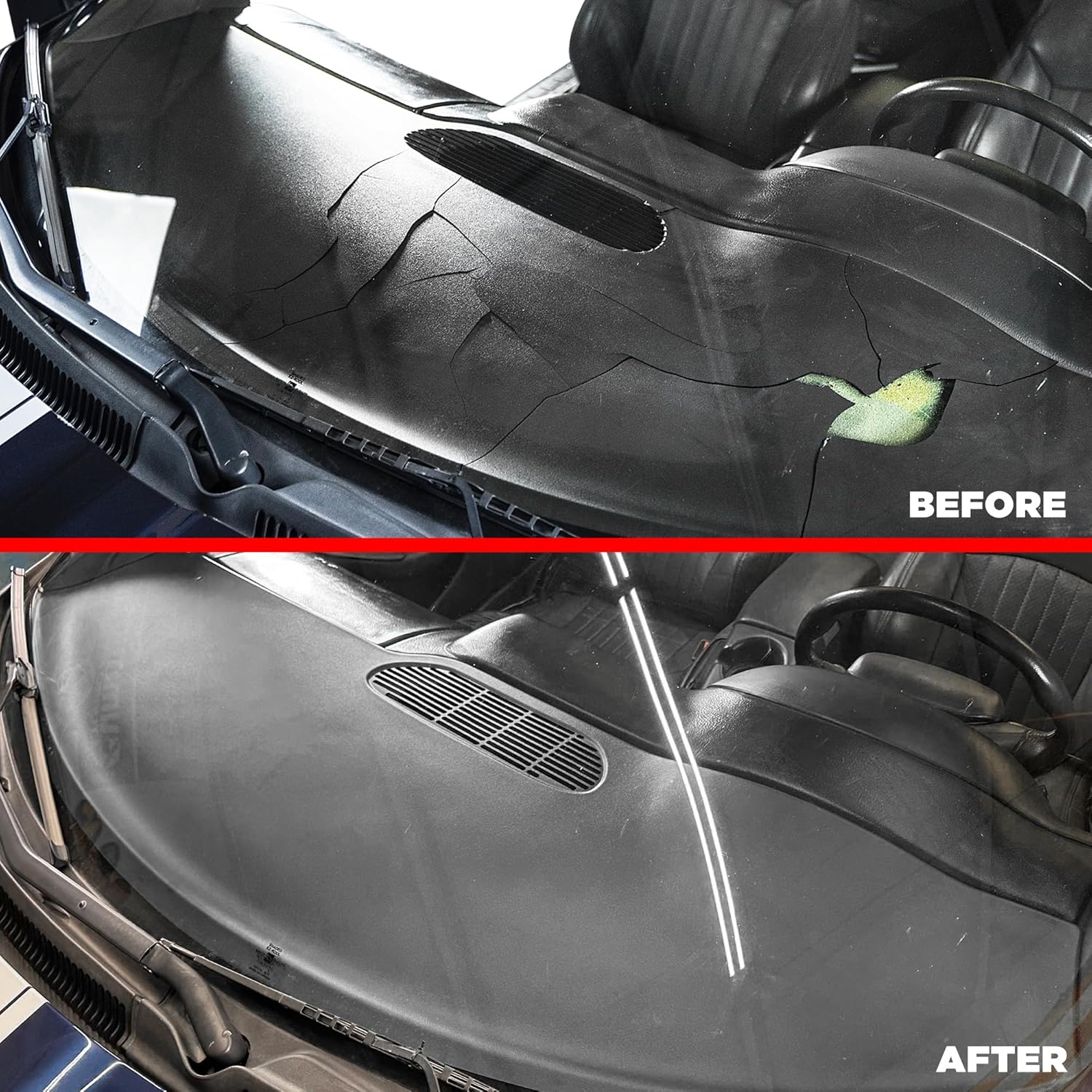 DashSkin Dash Cover Compatible with 1997-1999 Camaro Firebird in Graphite - Hard Molded Plastic Dashboard Cap