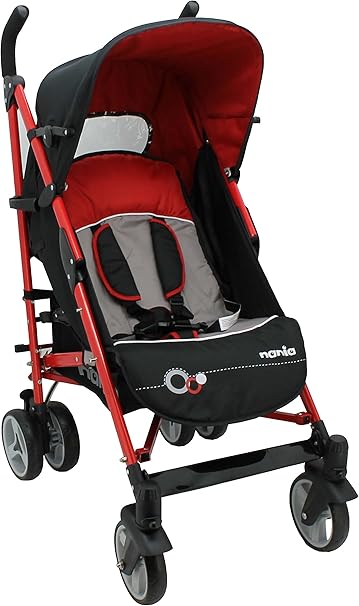 Poussette Subway Noir Rouge En18 Destockage Amazon Fr Bebe Et Puericulture