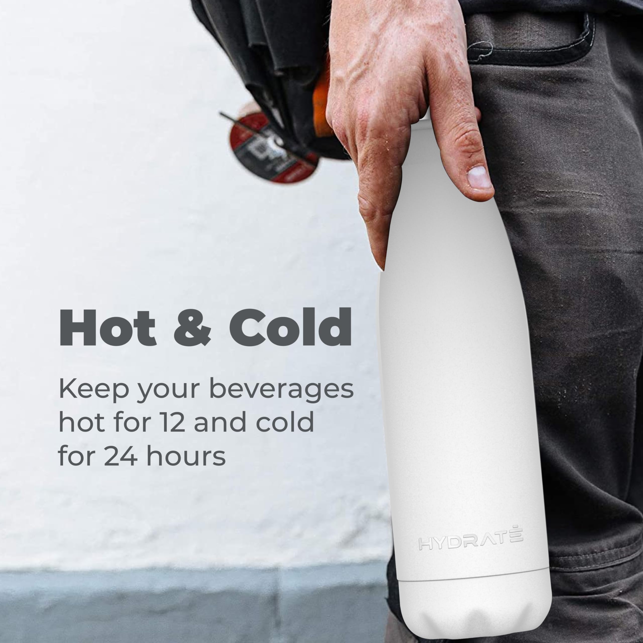 HYDRATE Termo Resistente 500ml - Botella de agua con