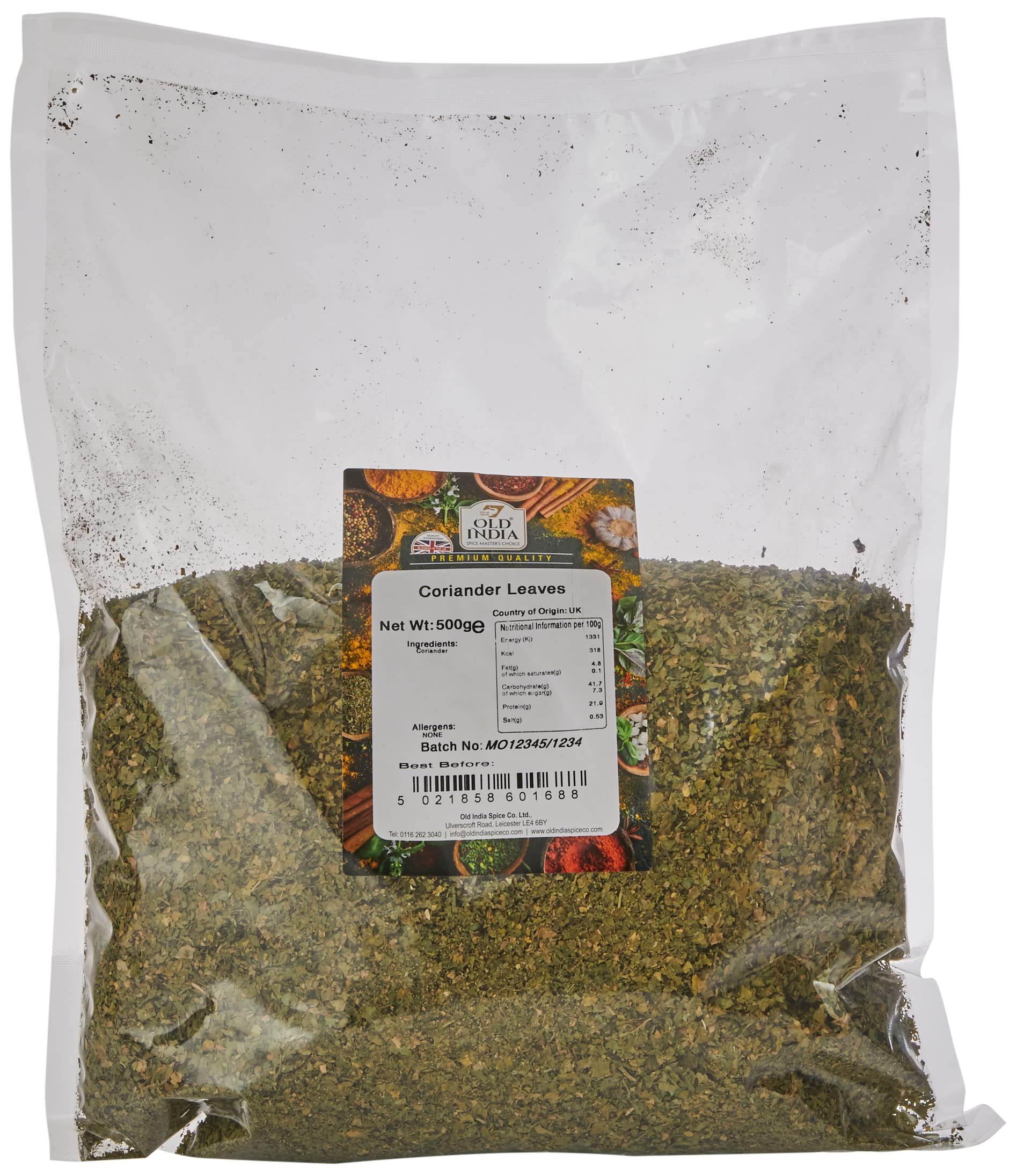 Old India Coriander Leaves 500g