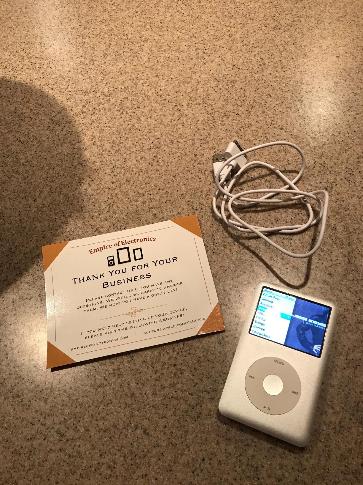 Apple iPod Classic 120 GB Silver (6th Generation) Romania | Ubuy