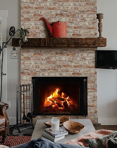 Miniatura 4 de Papel tapiz de ladrillo para despegar y pegar, papel adhesivo de ladrillo para armarios, papel tapiz de ladrillo sintético 3D para dormitorio, papel