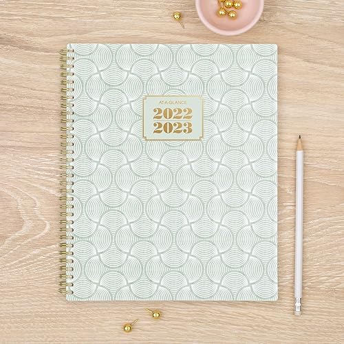 Miniatura 7 de AT-A-GLANCE - Agenda académica 2021-2022, planificador semanal y mensual, 8-12 x 11 pulgadas, grande, para escuela, profesor, estudiante, insignia