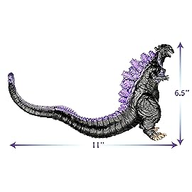 TwCare Set of 2 Legendary Shin Monster vs Mecha King Ghidorah Toy Action Figures, Movable Joints Movie Series Dinosaur Dragon Soft Vinyl, Carry Bag