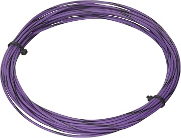 Painless Performance 71851 18-Gauge Purple TXL Wire w/Black Stripe 25 Roll