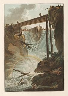 ArtDirect Fall of the Tritt in the Muhle-thal Valley (1915-1945) Unframed Art Print Giclee Poster by Caspar Wolf - Ready for Framing with Customization Sizes 7x10, 10x14, 14x20, 24x34, 34x48 and 42x60 inches