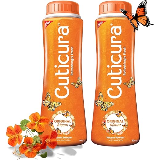 Cuticura Original Bloom Talcum Powder 400g