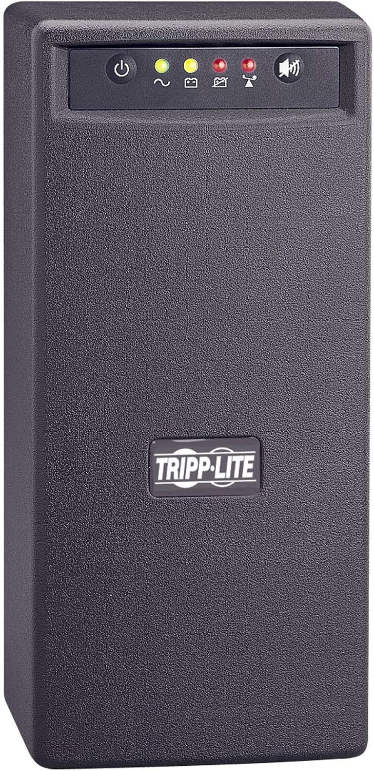 Tripp Lite 1000VA UPS Backup, 500W Line-Interactive AVR, Tower, USB (OMNIVS1000)