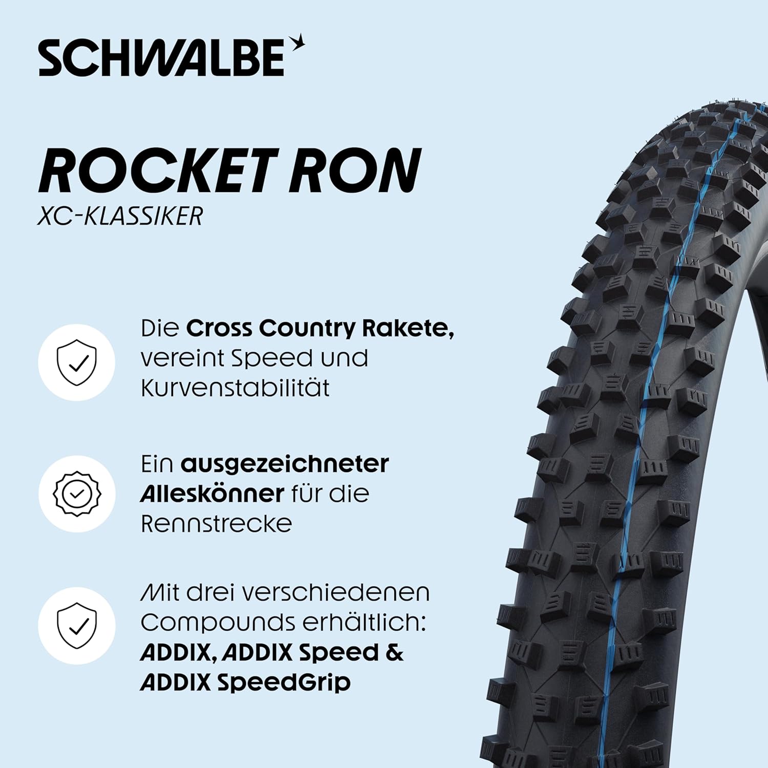 Schwalbe Rocket Ron Performance Faltreifen // 57-622 (29x2,25')
