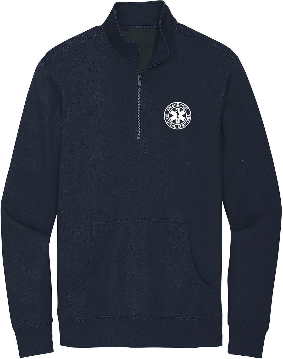 FAIR GAME EMS Quarter Zip Sweatshirt Emergency Medical Services 1/4 zip pullover - Image 3