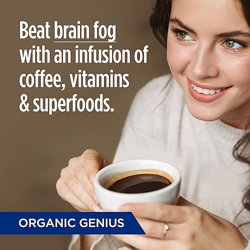 Vista 19 de VitaCup Genius - Café molido keto con cúrcuma, aceite MCT, vitaminas B, D3, café molido tostado medio oscuro, audaz y suave, granos de café 100%