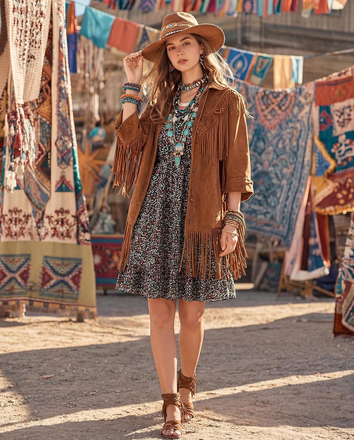 Womens Off The Shoulder Floral Mini Dress Babydoll Summer Beach Vacation Flowy Boho Sundress - Image 3