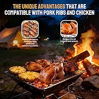 Vista 6 de Harmos 4 pellets de madera: pellets de madera dura premium para barbacoa SEA Tropical/Ninja BBQ/Smokers, 2 paquetes sellados