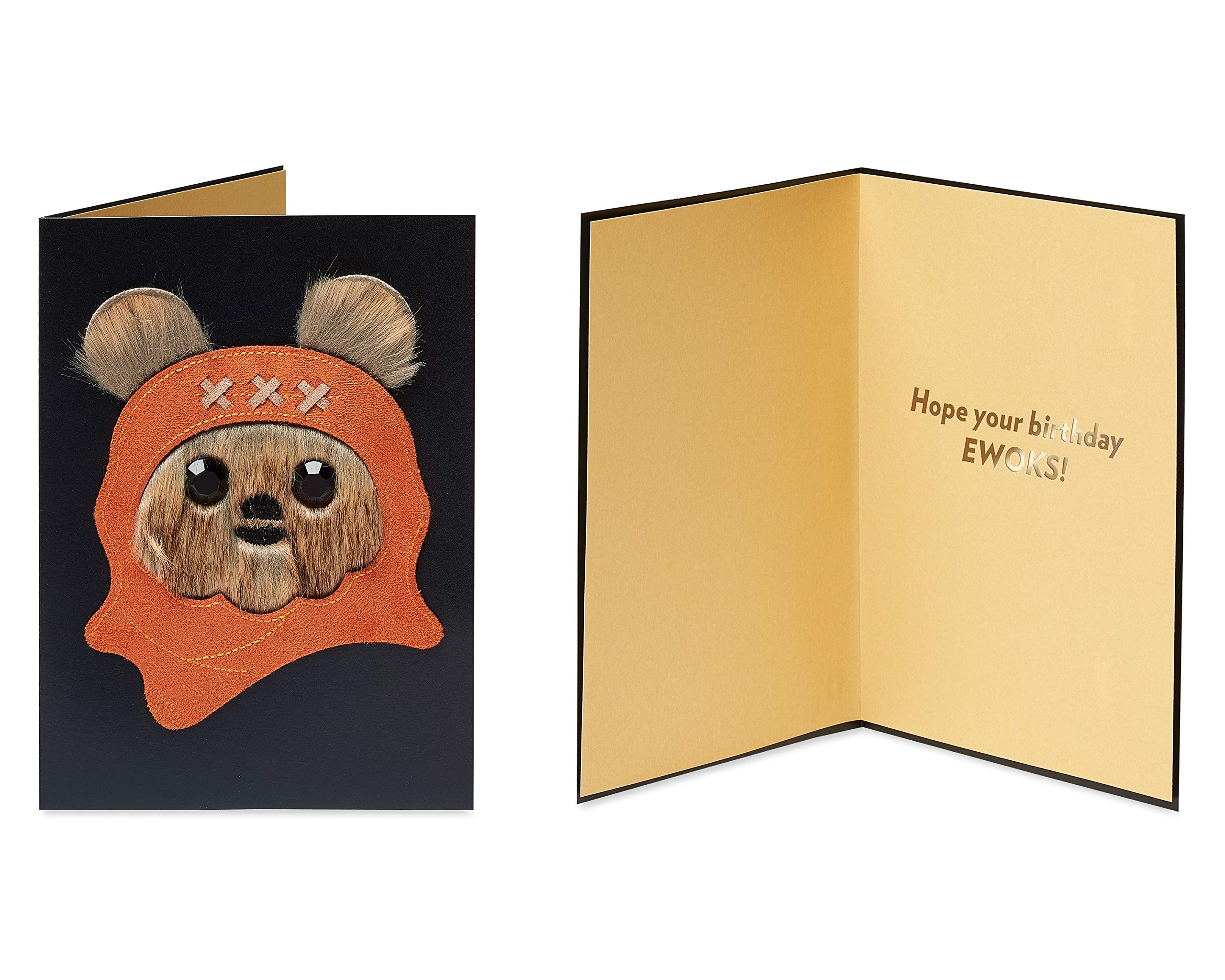 Papyrus Star Wars Geburtstagskarten-Set – 3 Motive (Ewok, Cupcake, Millennium Falcon)