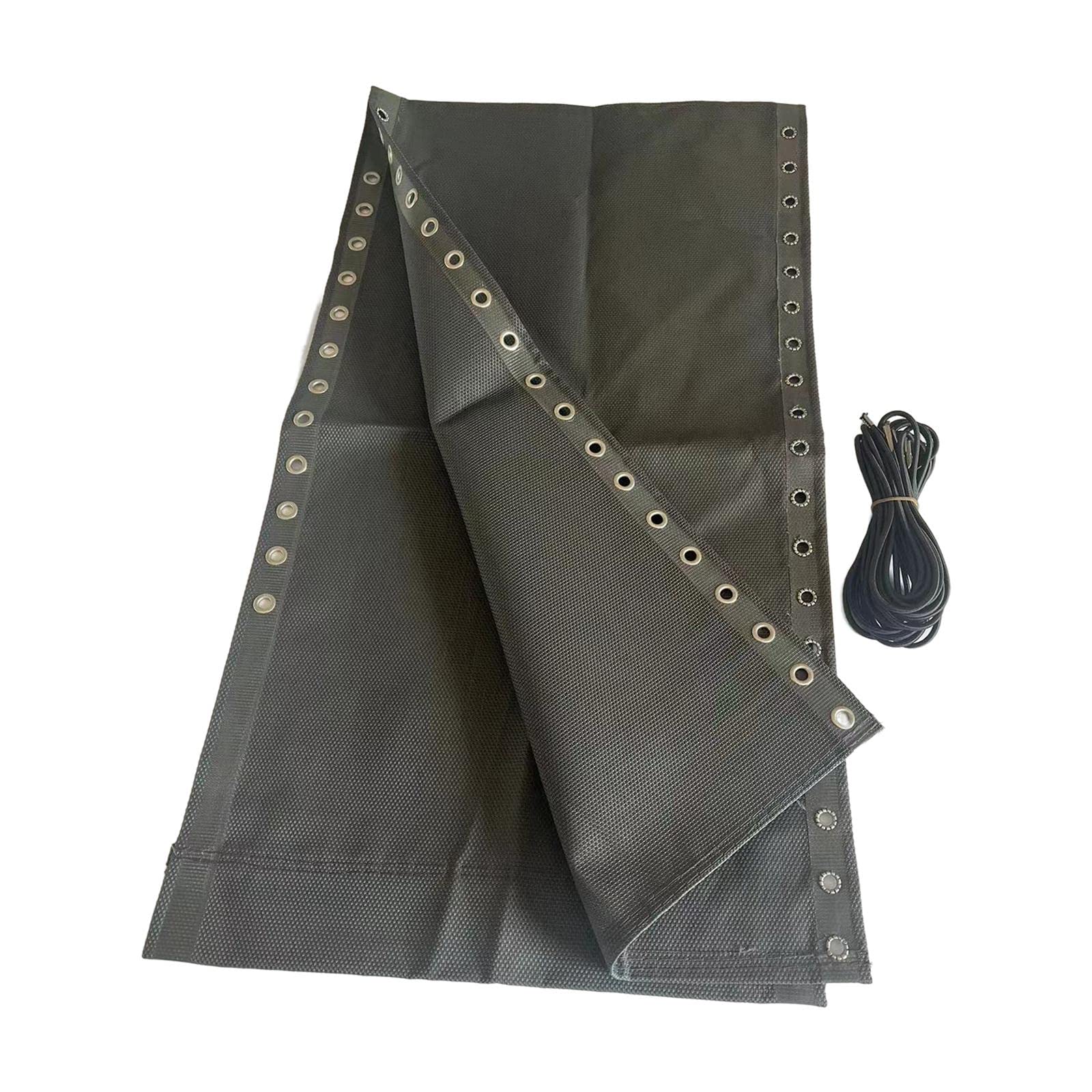 Chair Replacement Fabric for Beach Folding Recliner Sling Chair Gray-image-26