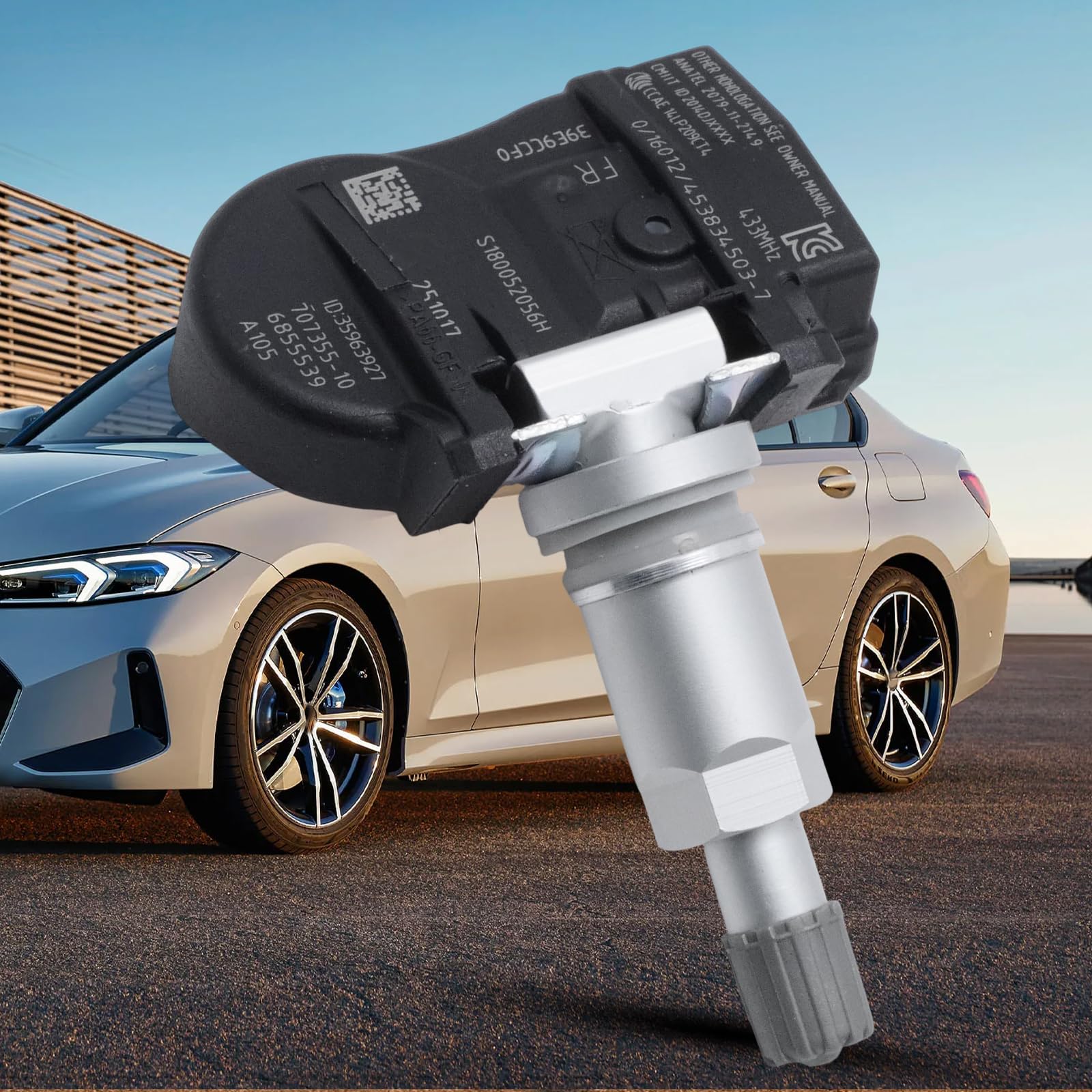 Czujniki ciśnienia w oponach TPMS 36106856209 36106881890 system monitorowania ciśnienia w oponach 433 MHz zamiennik do BMW zamiennik MINI do samochodów ALPINA