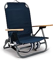 Sport-Brella SB SunSoul Backpack Chair: Portable Reclining Outdoor Seat with Storage, Cup Holder & Water-Resistant Fabric