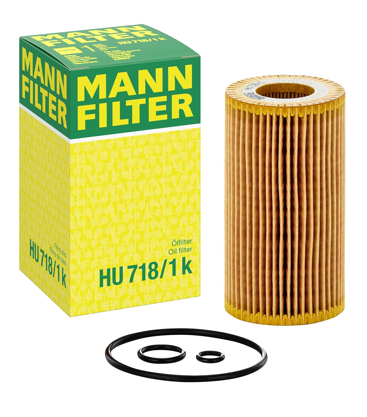 MANN-FILTER HU 718/1 k Oil Filter for Mercedes C Class C 220 CDI Blue Efficiency