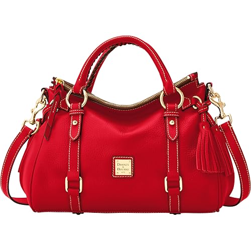 Dooney & Bourke Satchel Bags for Women, Leather Handbag with Shoulder Strap