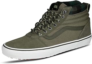 army green slip on vans