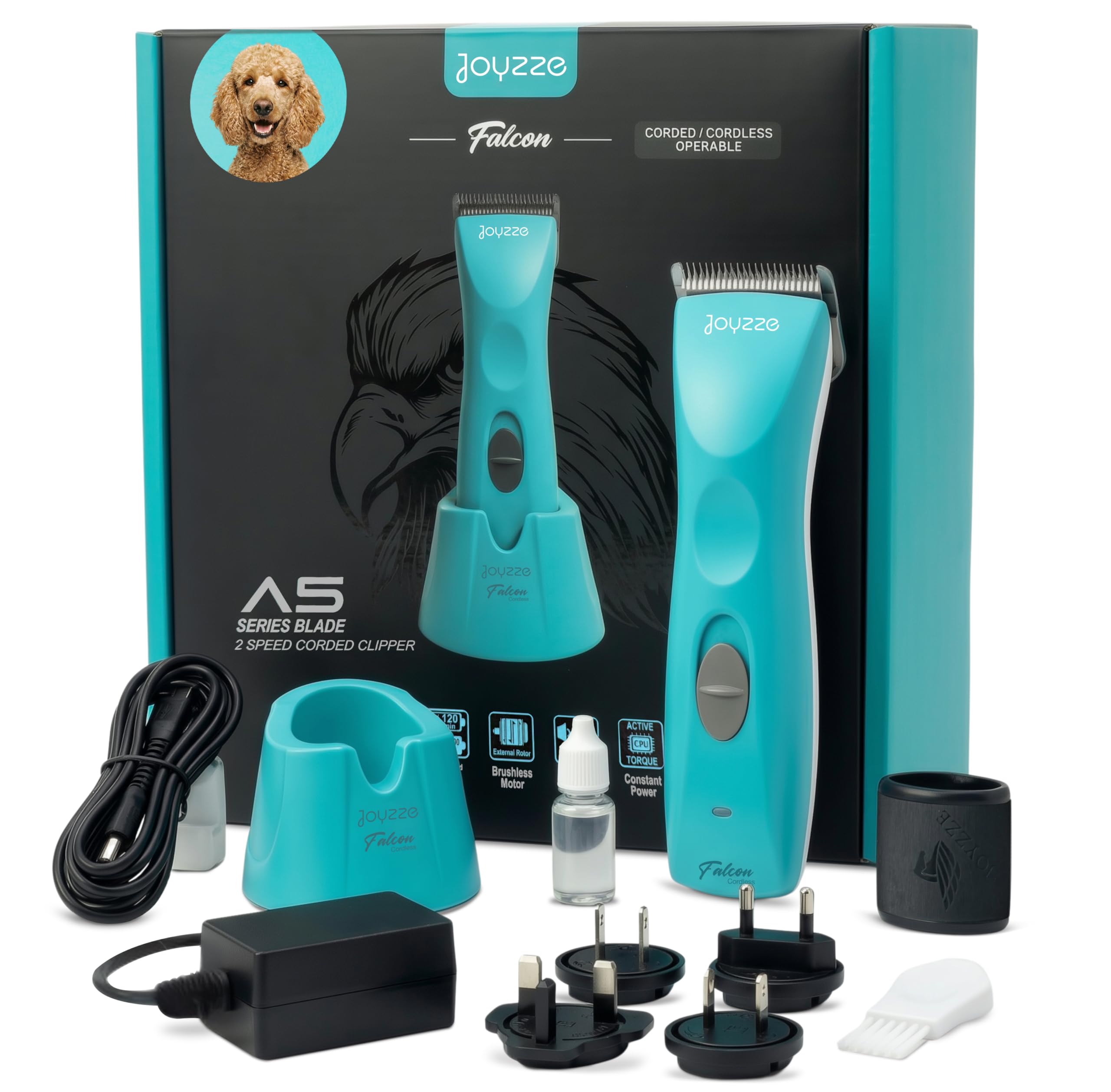 Amazon.com : JOYZZE Falcon Cordless Clipper 2 Speed - Professional