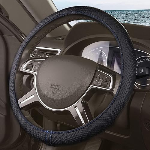 Miniatura 2 de FH Group FH2020BLUE - Funda de cuero sintético de doble material, antideslizante, protección definitiva, flexible, color azul, se adapta a la