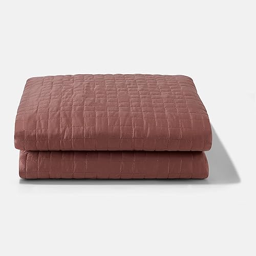 Miniatura 8 de Gravity Manta con peso refrescante mejorada para adultos, 15 libras, color gris, 48 x 72 pulgadas, manta con peso original, manta hecha de algodón