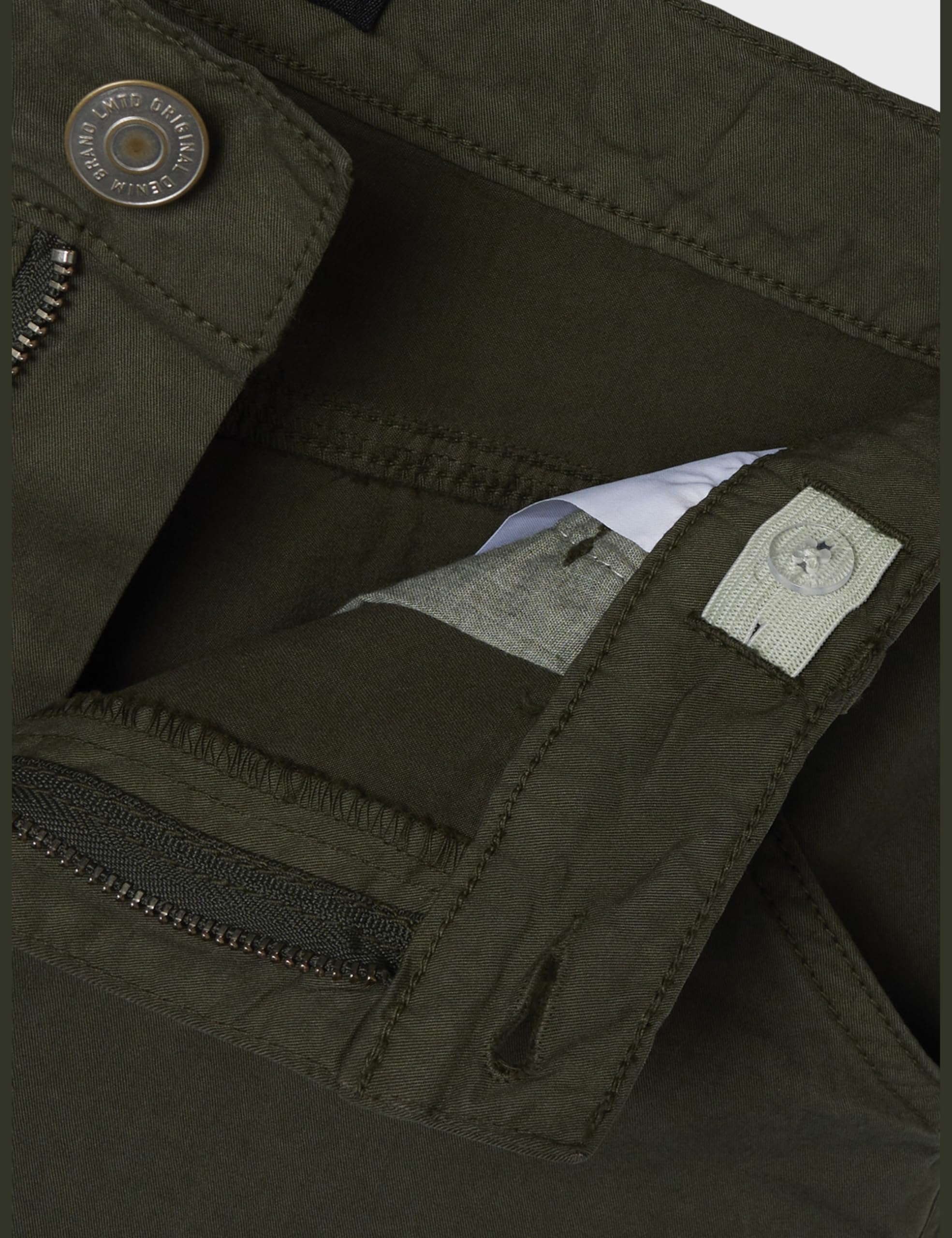NAME IT Nlmnaulsons Straight Cargo Pant - spodnie materiałowe Chłopcy