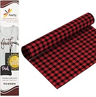 Vista 19 de Firefly Craft - Lámina de vinilo elástico para transferencia de calor, HTV metálico, para planchar para usar con Cricut y Silhouette, para prensa
