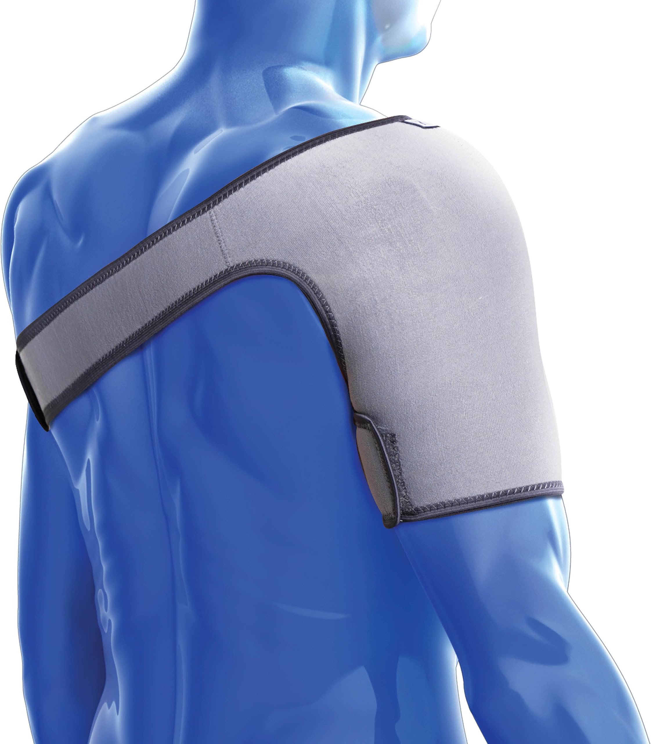 KEDLEY Shoulder Support Brace | Medical Grade Neoprene Compression Stabilising Strap | Features Adjustable Wrap Ideal for Tendonitis, Rotator Cuff Injury, Shoulder Dislocation, and Arthritic Pain